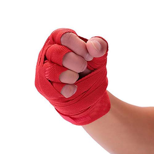 DreamPalace India Boxing Hand Wrap Boxing Mexican Stretch/Handwraps/Spandex Bands/Hand Bandage/Protectors/Muay Thai/MMA/Kick Boxing/Cross Fit/Aerobics/ (Free Size) (Red) (B07YBFR7QV) Amazon Price History, Amazon Price Tracker