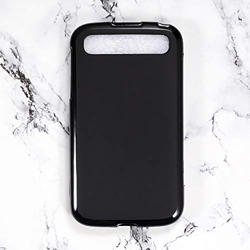 BlackBerry Classic Case, Scratch Resistant Soft TPU Back Cover Shockproof Silicone Gel Rubber Bumper Anti-Fingerprints Full-Body Protective Case Cover for BlackBerry Q20 (Black)