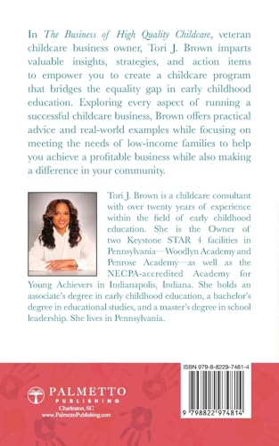 The Business of High Quality Child Care: How to Establish and Maintain a High-Quality & Profitable Childcare Business - Image 2