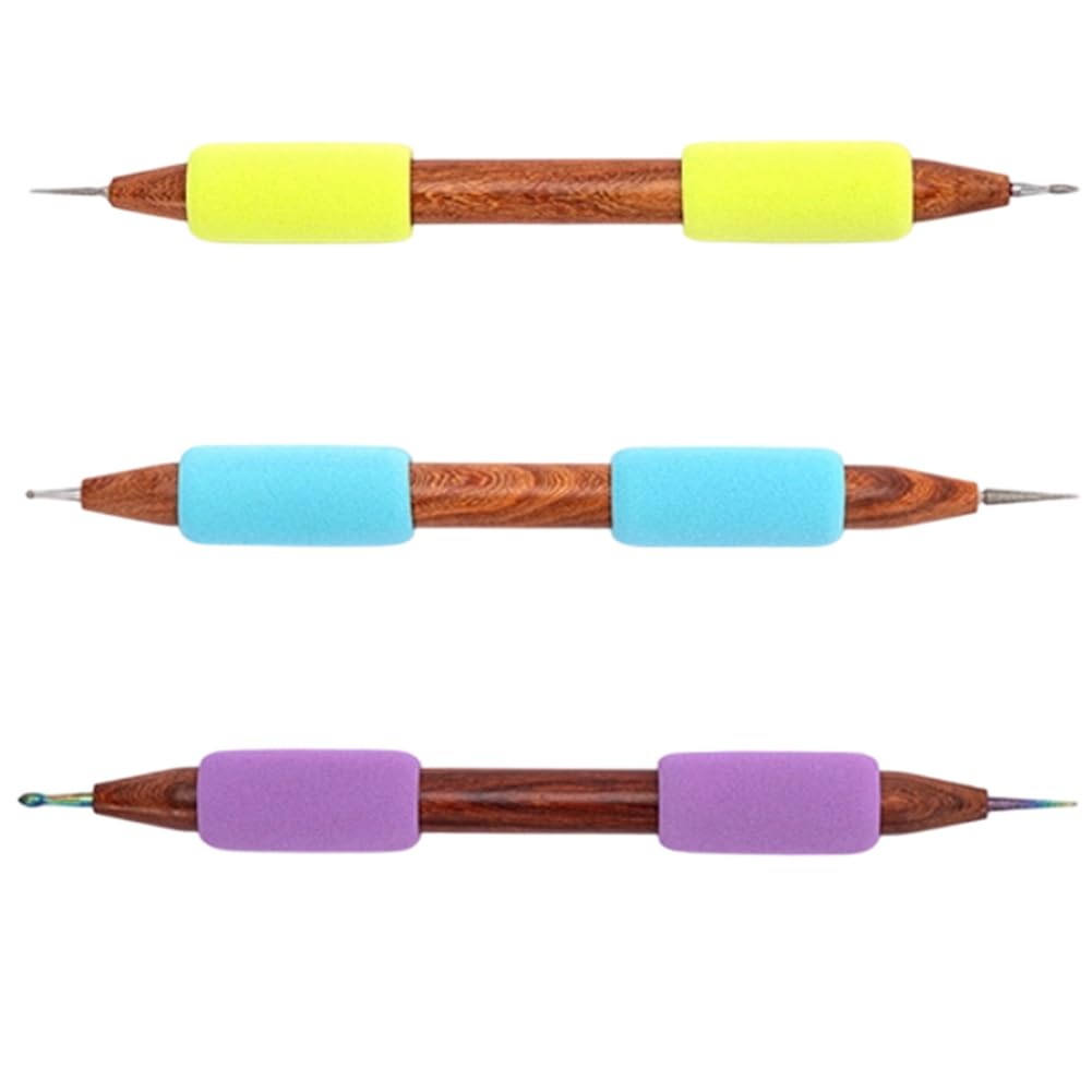Ctrlzs For Diy Artists, Handicrafts, Polymer Clay Carving, Texture Art- Dual-Ended Pottery Sculpting Tool(3Pcs)