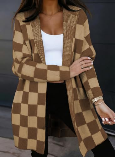 Image of Astylish Women 2026 Fall Clothes Outfits Hooded Knit Cardigan Sweaters