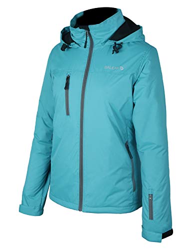 BALEAF Women's Windproof Waterproof Ski Mountain Jacket Insulated Winter Coat Outdoor Windbreaker