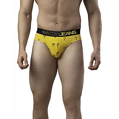 Image of Underjeans Men Cotton Blend Brief