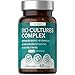 Price comparison product image Probiotic Complex 40 Billion CFU | 60 Capsules | 15 Live Bacteria Strains Including Lactobacillus Acidophilus & Bifidobacterium | Vegan Bio Cultures, Gluten Free Supplement