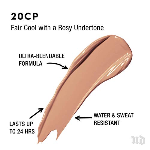 Urban Decay Stay Naked Correcting Full Coverage Concealer, 20Cp - Lightweight Formula - Matte Finish Lasts Up To 24 Hours - 0.35 Oz. #TOP1
