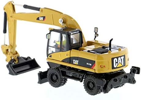 Miniatura 4 de Para CAT M318D Rueda Excavadora Estaño Caja Versión 1/87 DIECAST Modelo CAR Truck