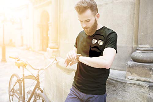 Moriremo Ma Non di Sete Maglietta Nera Uomo