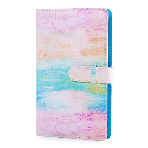 Instax Square Wallet Photo Album, 80 Pockets Film Album, PU Leather Cover