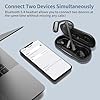 BANIGIPA Open Ear Headphones w/Detachable Boom Mic, True Wireless Earbuds w/DSP Noise Canceling Microphone for Calling, Bluetooth 5.4 Headset w/Charging Case for Office Home Working Traveling-60H #5