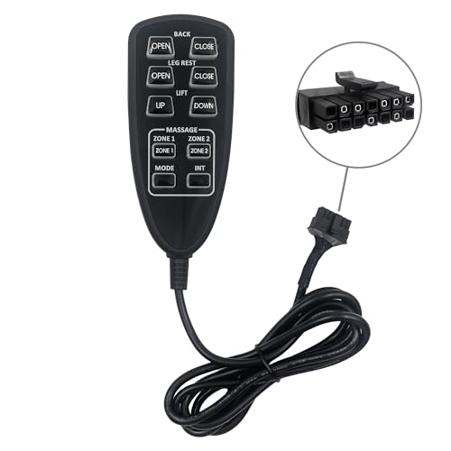 Télécommande Raffel Systems HC 2R2B 02 avec boîte de jonction 10 boutons pour lit médicalisé - 6