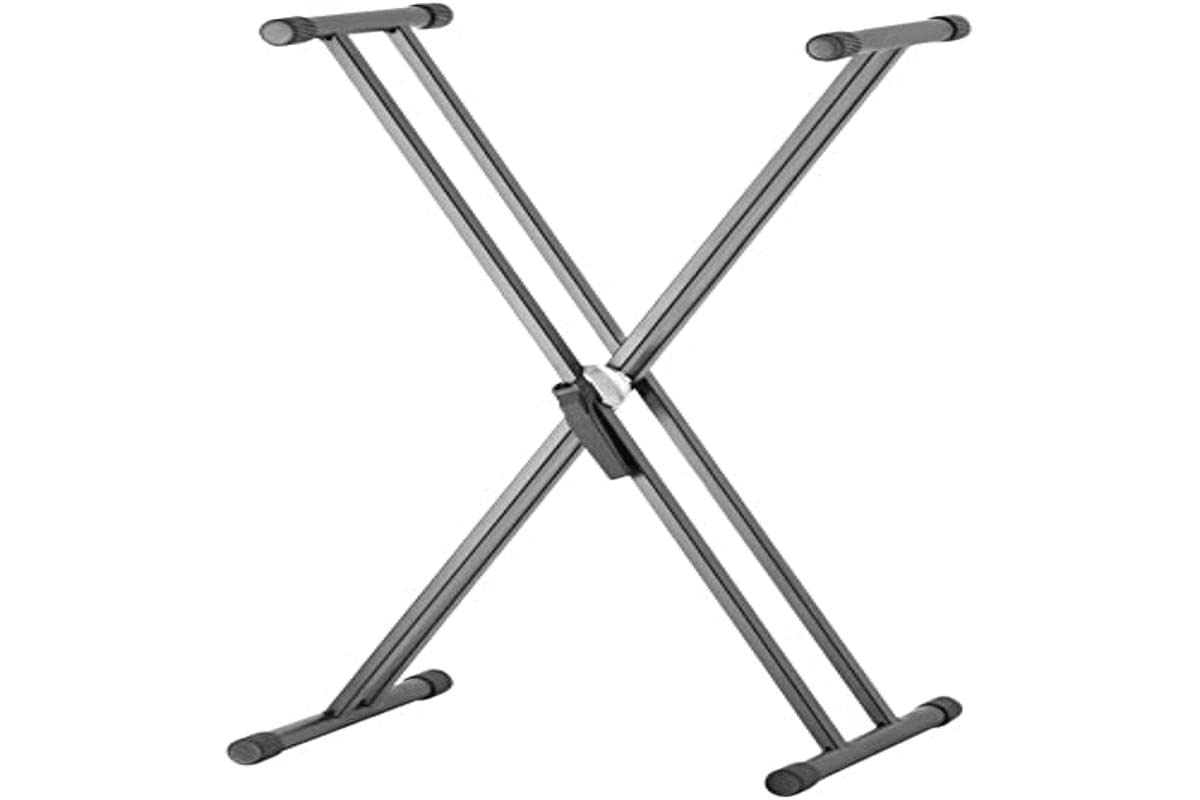 Adam Hall Hardware X-Frame Keyboard Stand - Double-Braced