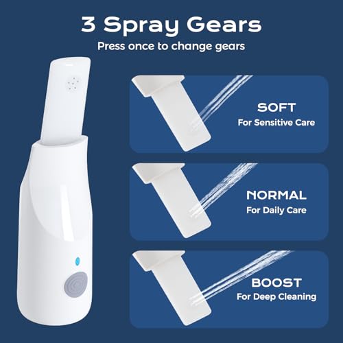 BIGCOW Portable Bidet, 3 Jet Modes & 800mAh High Capacity, IPx7 Waterproof & Rechargeable - Image 2