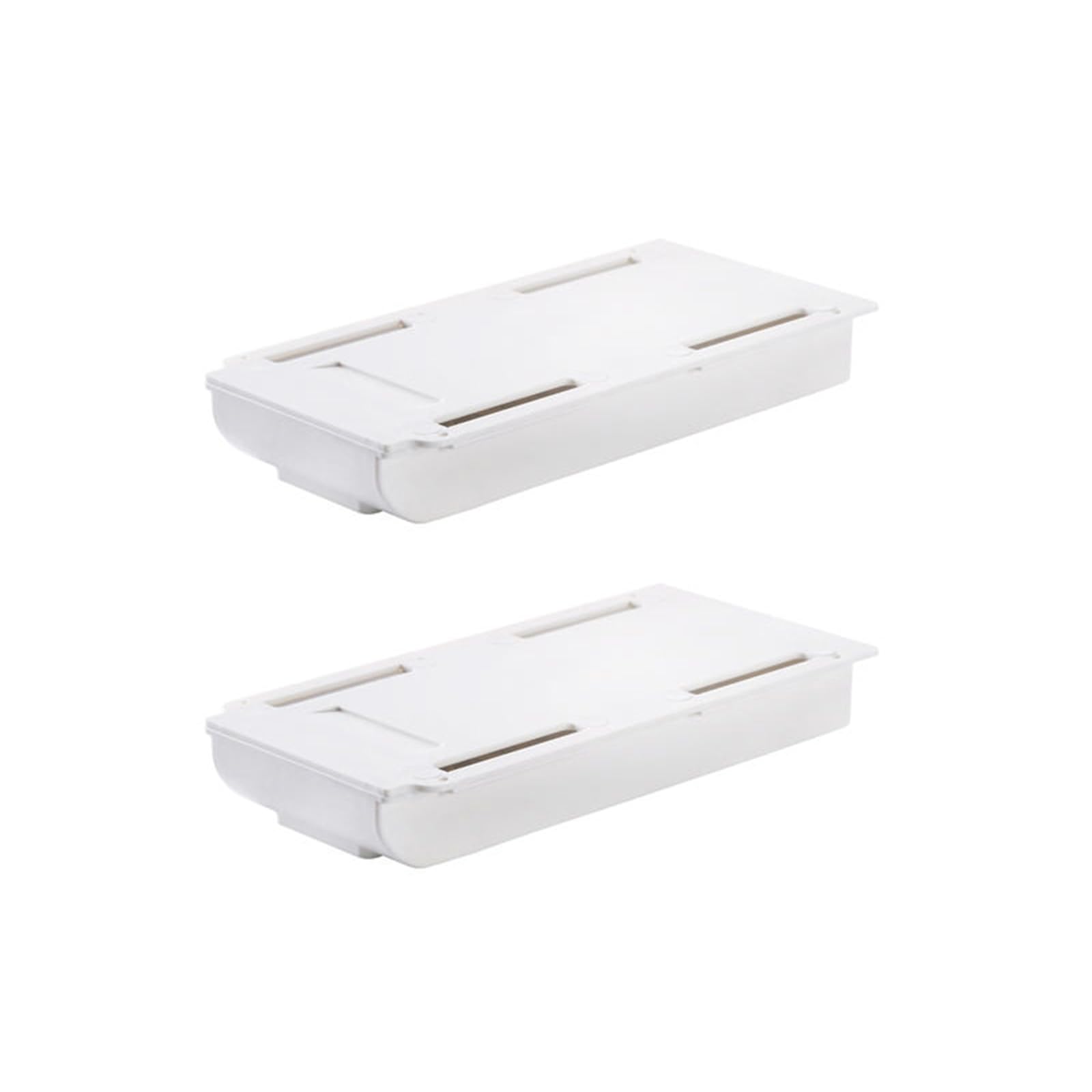 Under Desk Concealed Storage Drawer with Strong Adhesive for Supplies and Small Tools Drillless Installation Space Saving Drawer