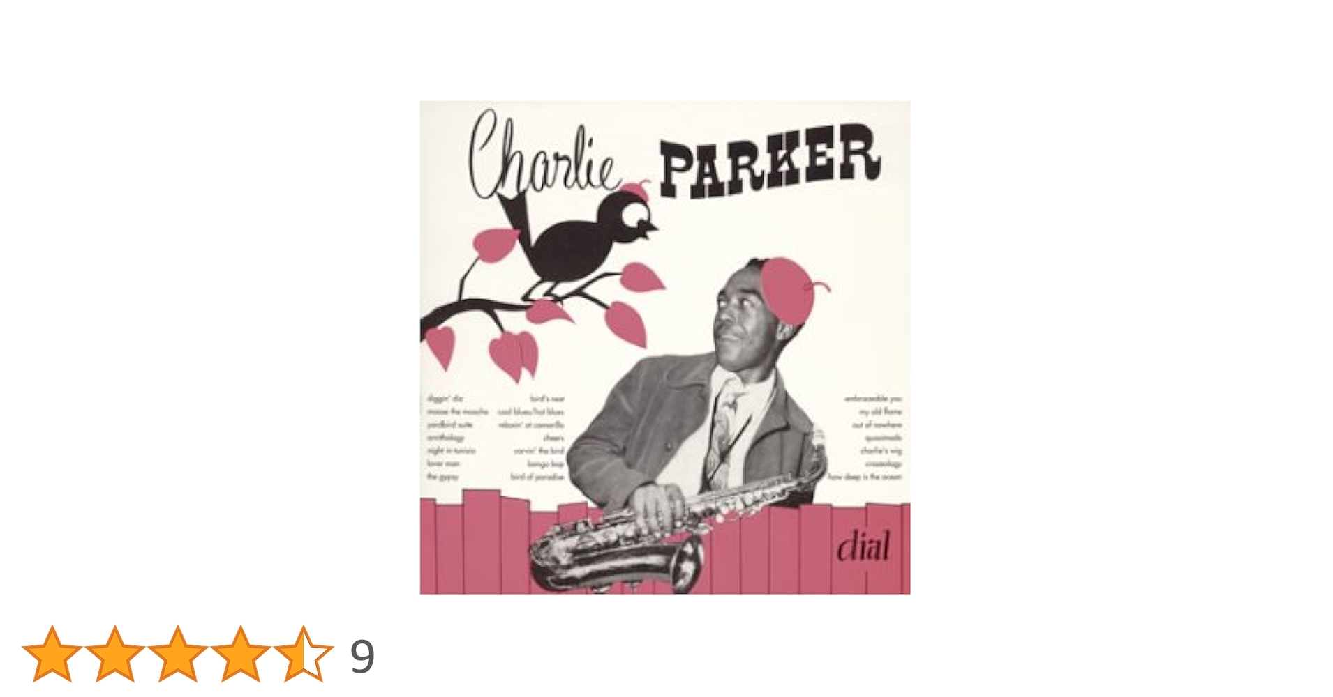 Charlie Parker/Charlie Parker on dial 7枚 Amazon.co.jp: Charlie Parker On Dial: ミュージック