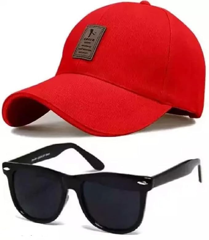 Stylish Sport Baseball Cap & Stylish Sunglass for Women Men's and Boy's (Sunglass-Cap)-picture-41