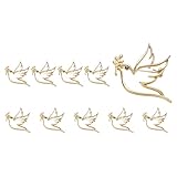 Aufwendige S Brosche Mit Ausschnitten Vintage Stil Aus Zinklegierung Mit Zweigmuster Schmuck Mit Sicherem Verschluss Für Alltäglichen Komfort Legere Bis Formelle Taubenbrosche