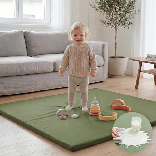 Tapis de jeu pour bébé rembourré antidérapant et tapis de parc