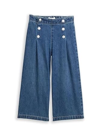 TOM TAILOR Mädchen Kinder Wide Leg Jeans