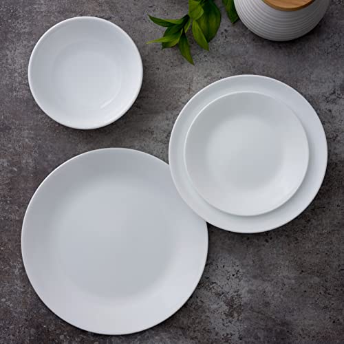 Corelle 1146810 Vitrelle 4-Pieces 18-Oz Soup/Cereal Bowls, Chip & Crack Resistant Glass Dinnerware Set Bowls thumb #7