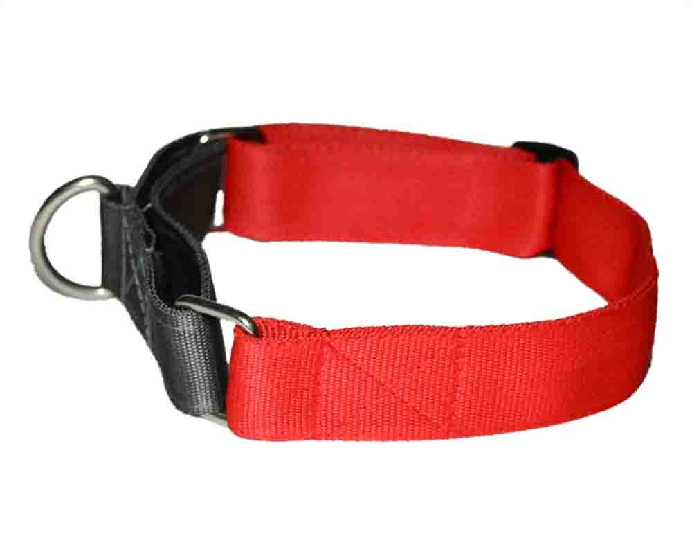 Binkymart Handmade Grey and Red Martingale Collars for Dogs (B08LCD9147) Amazon Price History, Amazon Price Tracker