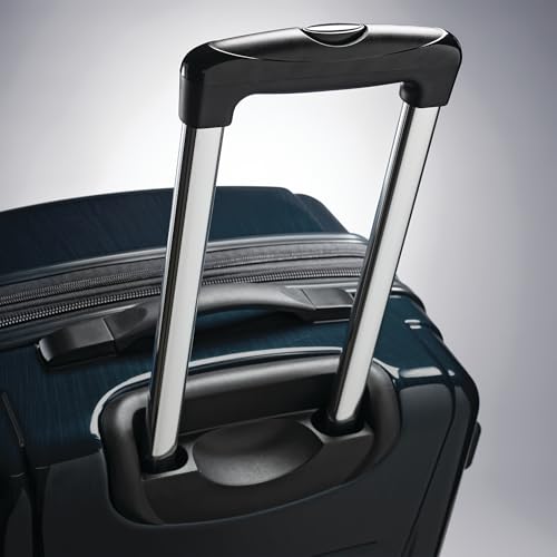 Image of Samsonite Winfield 2 Hardside Expandable Luggage with Spinner Wheels, Teal, Checked-Medium 24-Inch