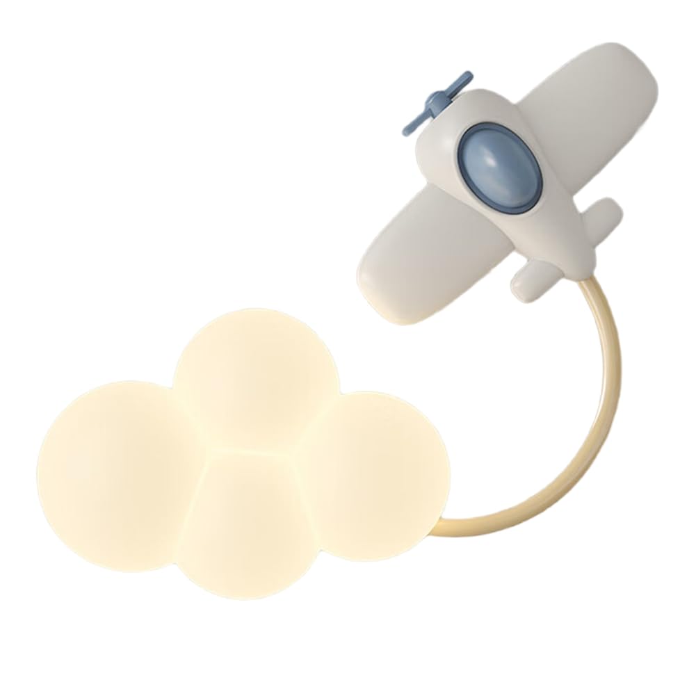 Lampe murale de lit enfant nuage pour illuminer doucement les histoires du soir