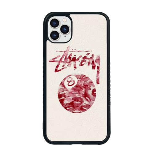 qizjio Y2K Phone Case Shockproof Protective Lipstick Disco 8 Ball Phone Cases for iPhone 11 Pro Max