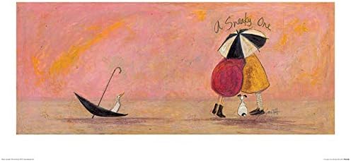 Sam Toft (A Sneaky One II Art Print, Multi Coloured, 30 x 60cm