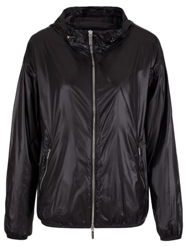 Image of Armani Exchange Women's Icon Lightweight Poly Windbreaker Jacket