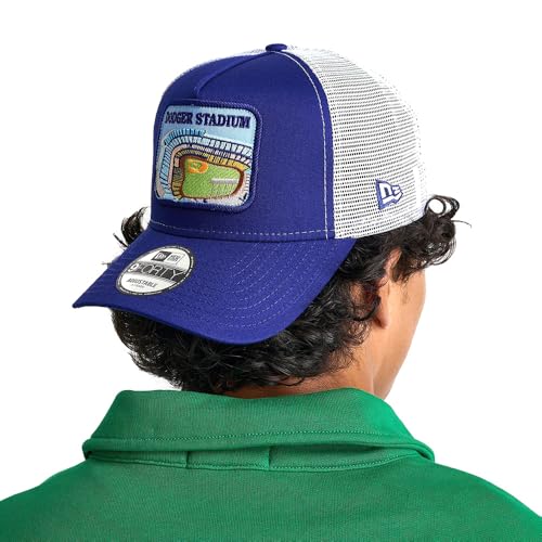 Gorra Trucker New Era LA Dodgers Azul Blanco Ajustable miniatura 5