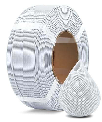 Image of OVERTURE High Speed Refill PLA 1.75mm Filament, 1kg Cold White