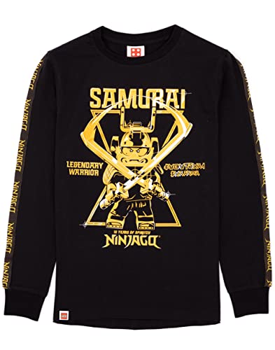 LEGO Ninjago T-Shirt garçons Enfants Samurai Guerrier à Manches Longues 6 Ans