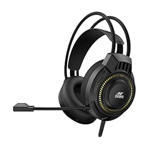 Ant Esports H580 Pro LED Wired Over Ear Gaming Headphones with Mic for PC / PS5 / PS4 / Xbox One, Nintendo Switch…