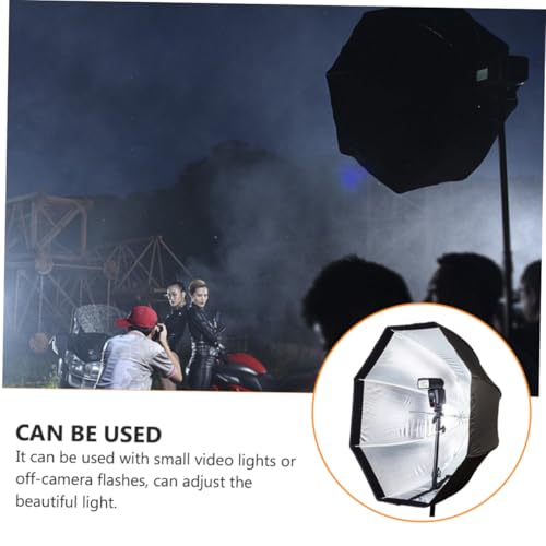 Image of Sewroro Octagonal Softbox Photography Lighting Modifier for Studio Flashlight, Umbrella Softbox Photo Light Box with Diffuser, Professional Photo and Video Shooting Equipment
