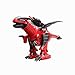 ADLIN Control remoto juguete dinosaurio, dinosaurio niños eléctrico RC de juguete juguetes animales al caminar, Simulación Roaring, pulverización, Sacudir la cabeza, las alas del aleteo funciones, por