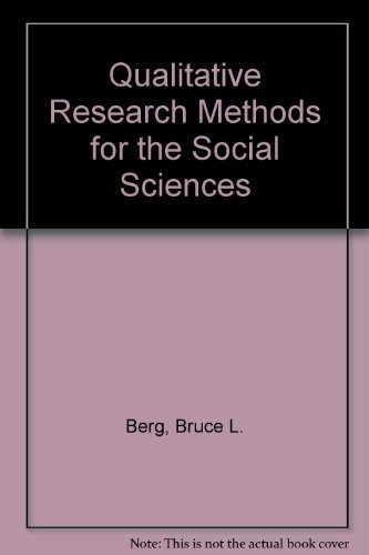 Amazon.com: Qualitative Research Methods for the Social Sciences ...