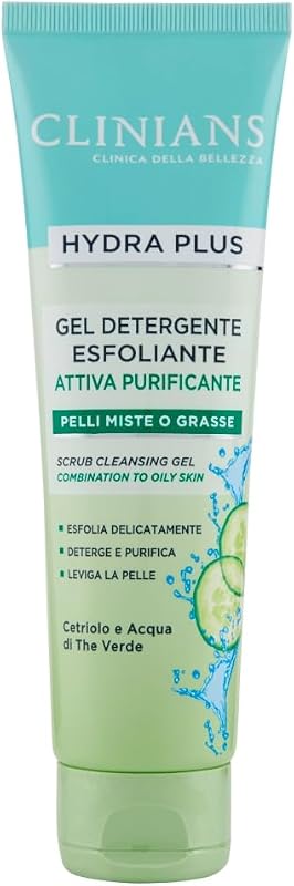 CLINIANS Hydra Basic Gel de Limpeza Esfoliante 150 mL