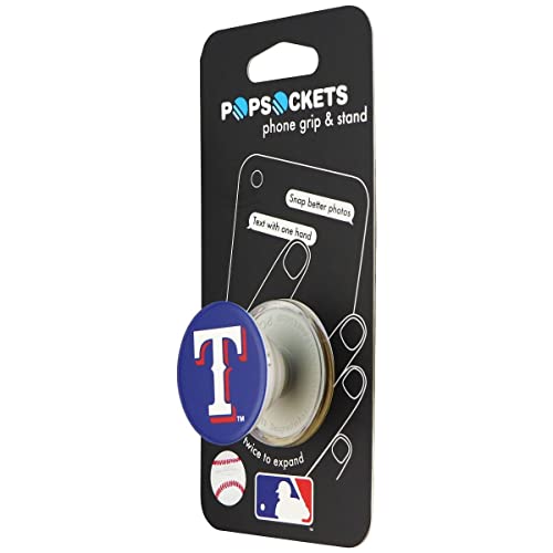 PopSockets Agarre Texas Rangers soporte teléfono móvil y tableta plegable