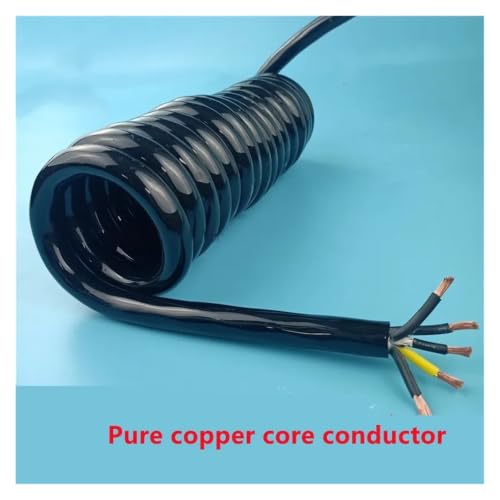 Cable de señal telescópico anti enredos de 4 hilos de cobre de 2 metros 3