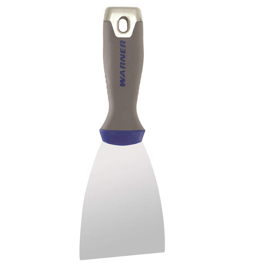 Warner 3" ProGrip Flex Putty Knife, Stainless Steel with Hammer Cap, 90663