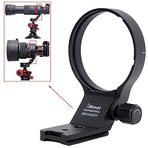 Collier d'objectif pour Sigma 105mm f1.4 Art et 100-400mm DG DN avec plateau Arca-Swiss