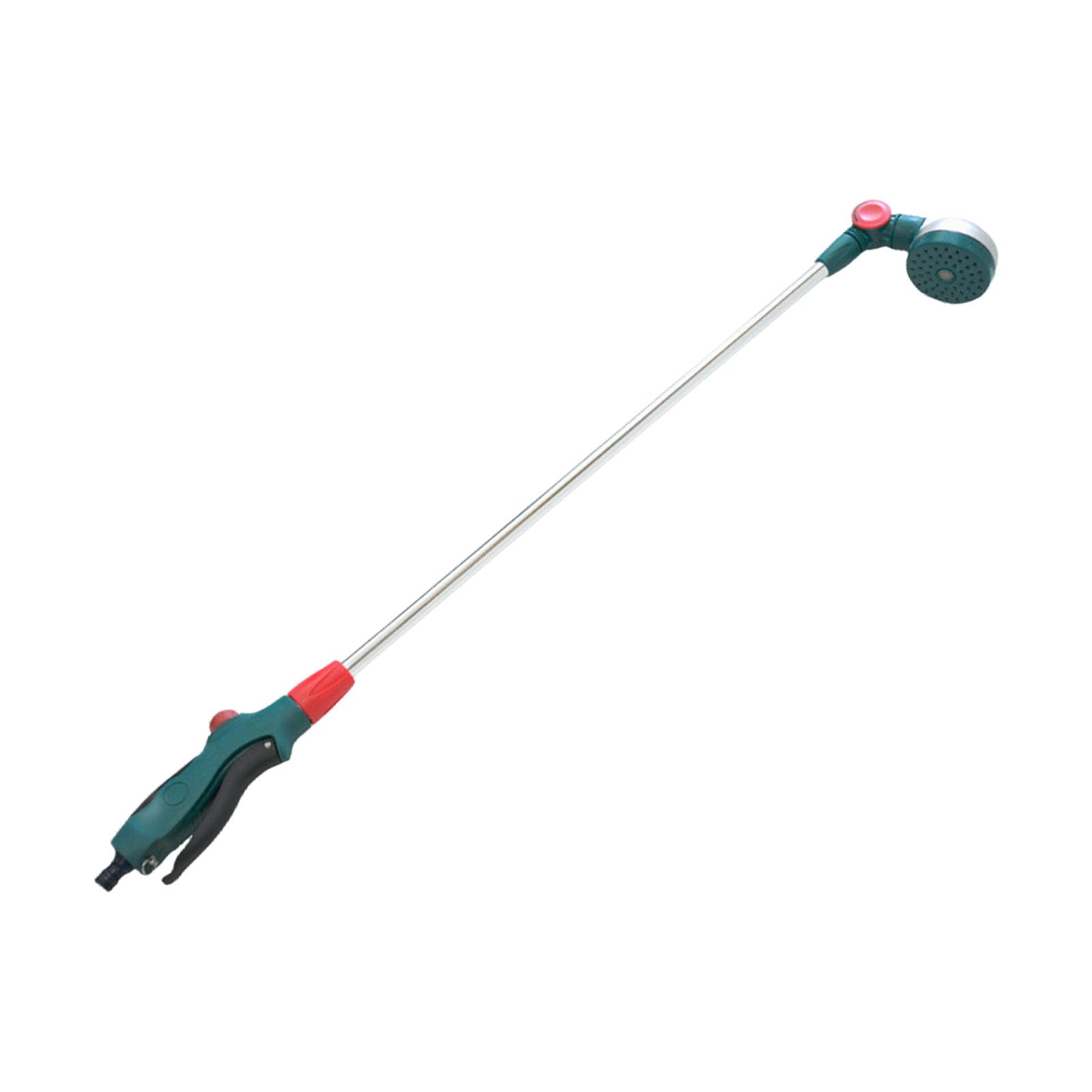 Nawwgy Extra Long 37 Inch Garden Hose Wand with 180° Ratcheting Head for Versatile Watering and Hose Wand Garden Long Pole Watering Irrigation Water Volume Adjustable Multifunctional Sprinkler Gun
