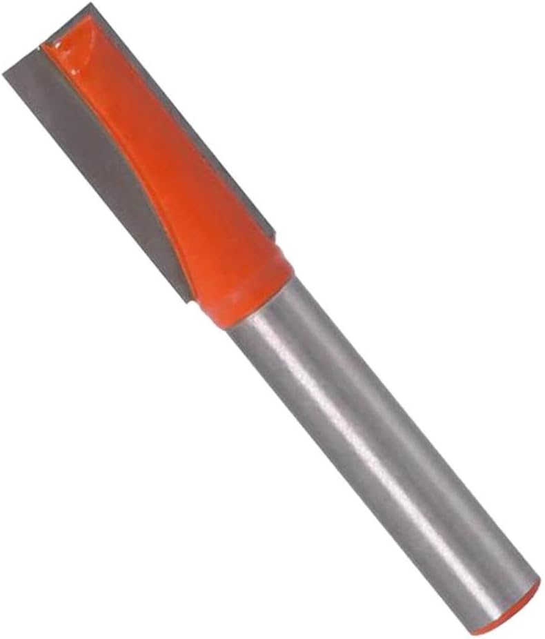 1/4 Shank Double Flute Carbide Tipped Woodwork Cleaning Bottom Router Bit AHome & Garden|Tools|Power Tools|Router Bits