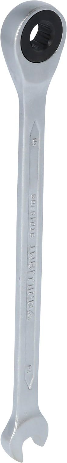 BRILLIANT TOOLS BT013706 Klucz oczkowy z grzechotką, 6 mm [Powered by KS TOOLS]