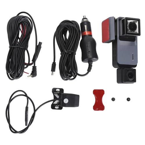 Dash Cam 3 Canaux Écran HD pour Prouver votre Bonne Foi en Cas d'Accident