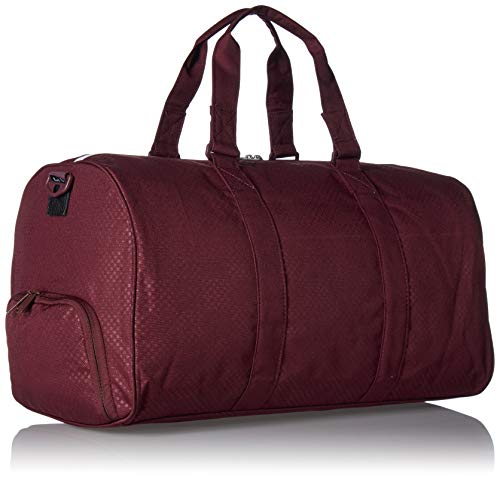 Image of Herschel Novel Duffel Bag, Plum Dot Check, Classic 42.5L, Novel Duffel Bag