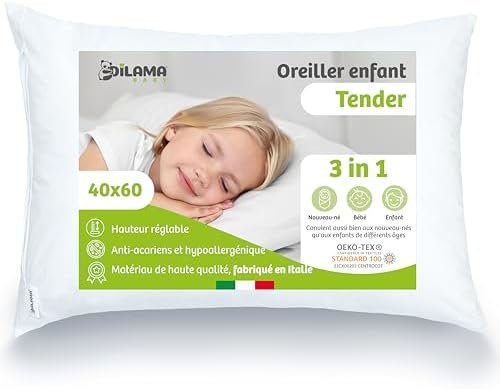 Dilamababy Oreiller Evolutif 40x60