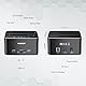 FIDECO Festplatten Dockingstation, USB 3.0 Aluminium Festplatten Dockingstation für 2,5 Zoll & 3,5 Zoll HDD SSD SATA, TF & SD Karte und 2 USB 3.0-Anschlüsse, Unterstützt Offline-Klonen und UASP