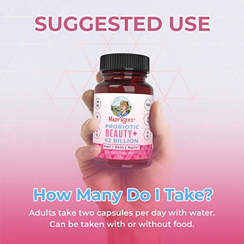 Probiotic | Collagen | 1 Month Supply | Collagen Pills | Collagen & Probiotic Capsule For Hair, Skin, And Nails| Collagen Probiotic With Biotin For Adults | Vegan | Non-Gmo | Gluten Free | 60 Count #TOP4