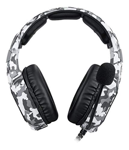 Fone Ouvido Gamer Headset Led Onikuma K8 Rgb Jogos Xbox Ps4 Branco